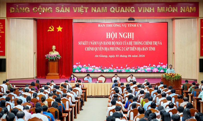 Bài 1: An Giang thực hiện chính quyền 2 cấp: Ổn định, thông suốt ngay từ những ngày đầu- Ảnh 1.