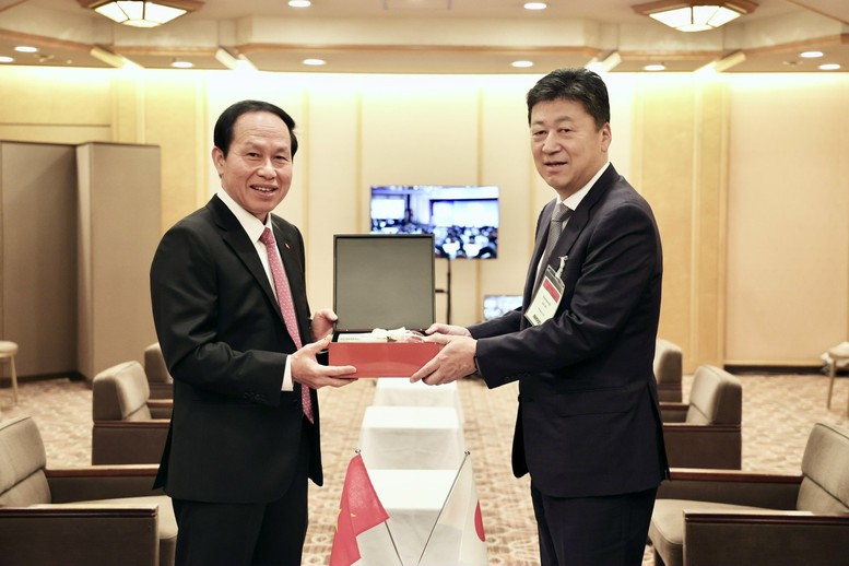 Phó Thủ tướng Lê Tiến Châu tiếp Chủ tịch kiêm Giám đốc điều hành Tập đoàn Nikkei- Ảnh 1.