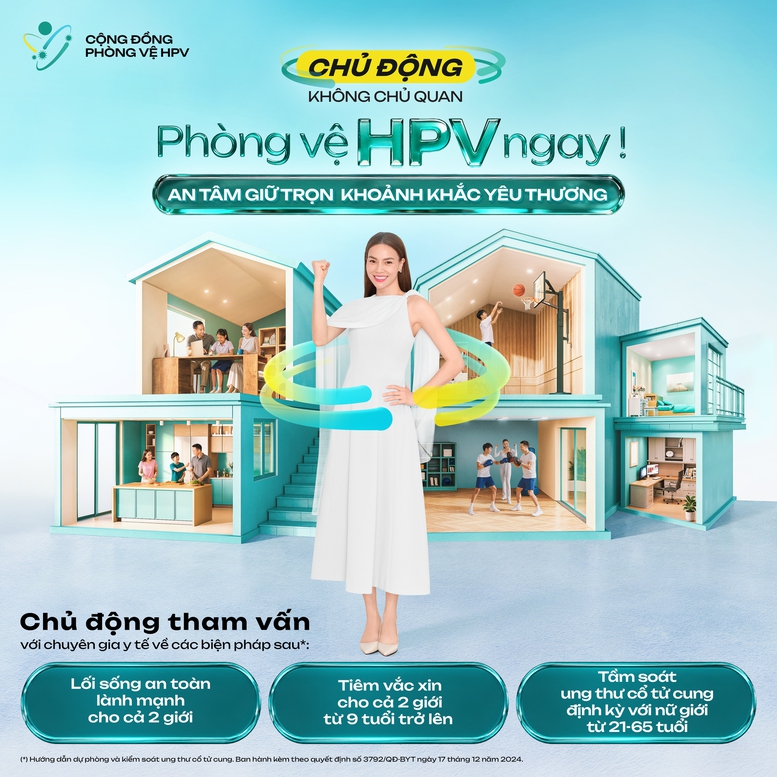 Tăng cường truyền thông phòng vệ về nguy cơ của virus HPV trong gia đình- Ảnh 1.