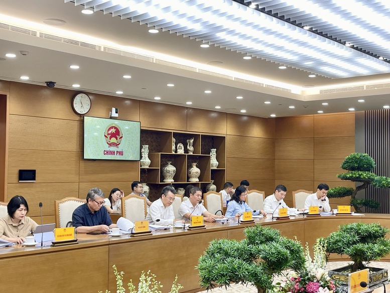 Phó Thủ tướng Lê Tiến Châu chủ trì họp rà soát 03 dự án luật- Ảnh 4.