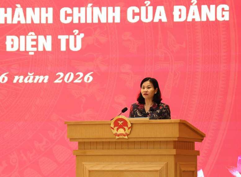 Đảng bộ Chính phủ triển khai 4 thủ tục hành chính của Đảng trên môi trường điện tử- Ảnh 1.
