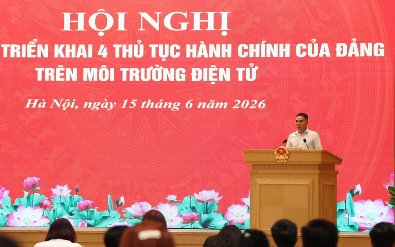Đảng bộ Chính phủ triển khai 4 thủ tục hành chính của Đảng trên môi trường điện tử- Ảnh 4.