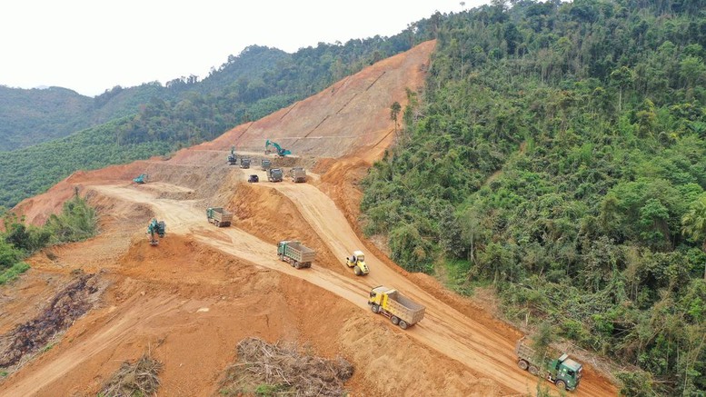 Một số dự án giao thông trọng điểm tiếp tục thiếu vật liệu thi công- Ảnh 1.