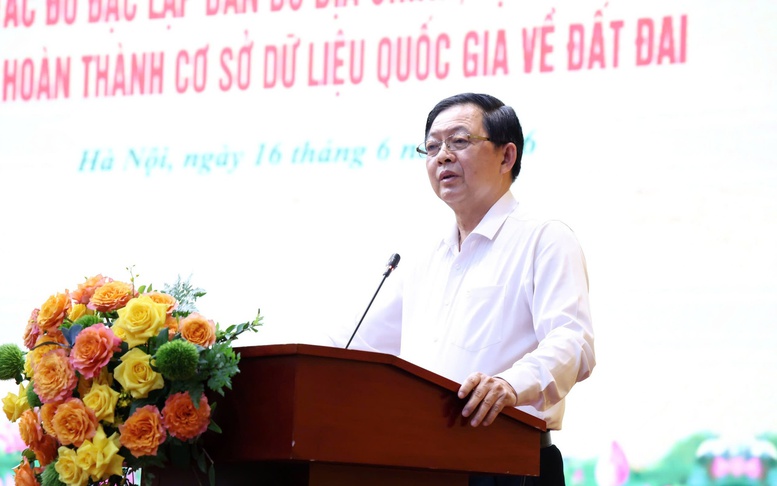 Không lùi mục tiêu hoàn thành cơ sở dữ liệu đất đai, đưa vào khai thác ngay khi hoàn thiện