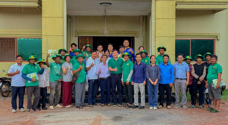 Bình Điền đưa giải pháp dinh dưỡng khoa học đến vùng điều Campuchia- Ảnh 1.