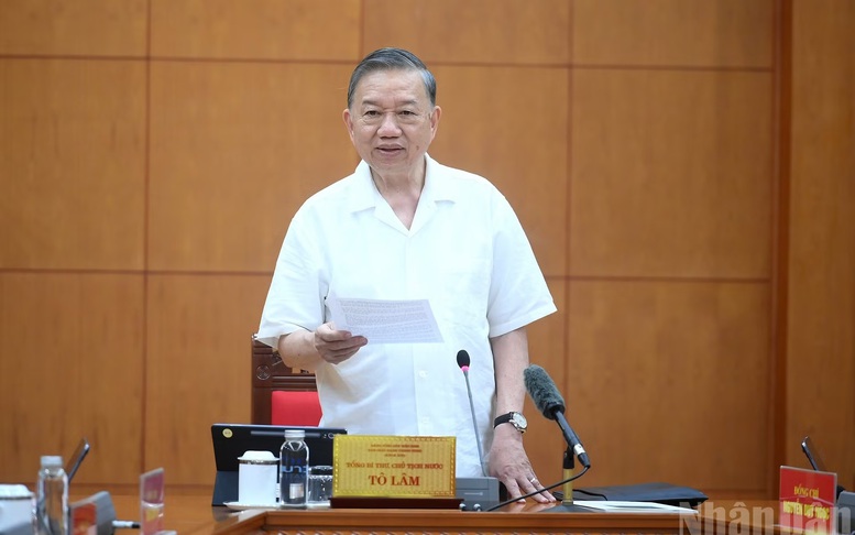 Phát biểu kết luận của Tổng Bí thư, Chủ tịch nước Tô Lâm tại cuộc họp Thường trực Ban Chỉ đạo tổng kết 100 năm Đảng lãnh đạo cách mạng Việt Nam