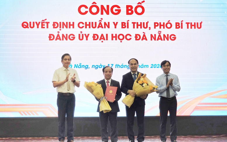 Công bố quyết định chuẩn y Bí thư, Phó Bí thư Đảng ủy Đại học Đà Nẵng
