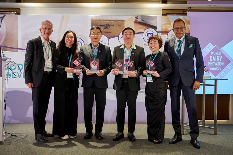 Vinamilk đạt 5 giải thưởng tại Hội nghị Sữa toàn cầu 2026- Ảnh 1.