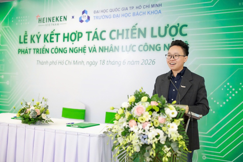 HEINEKEN Việt Nam và Trường Đại học Bách Khoa TPHCM hợp tác phát triển công nghệ và nhân lực chất lượng cao- Ảnh 2.