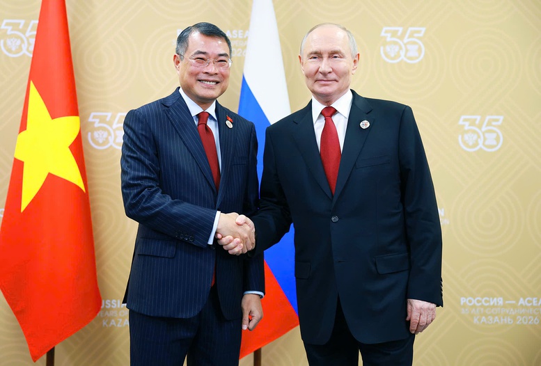 Thủ tướng Chính phủ Lê Minh Hưng hội kiến Tổng thống Nga Vladimir Putin- Ảnh 2.