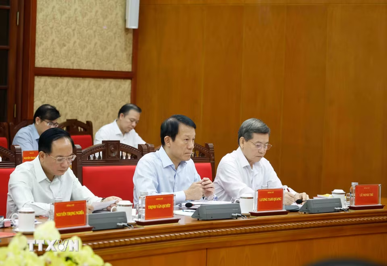 Tổng Bí thư, Chủ tịch nước Tô Lâm: Tập trung xử lý dứt điểm các vụ án, vụ việc nghiêm trọng, phức tạp- Ảnh 5.
