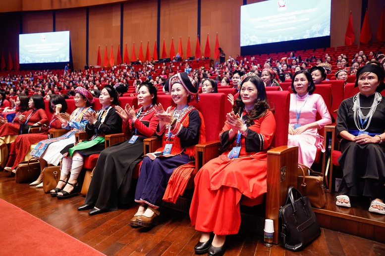 Khai mạc Đại hội đại biểu Phụ nữ toàn quốc lần thứ XIV: Khơi dậy tiềm năng, khát vọng cống hiến của phụ nữ Việt Nam- Ảnh 4.