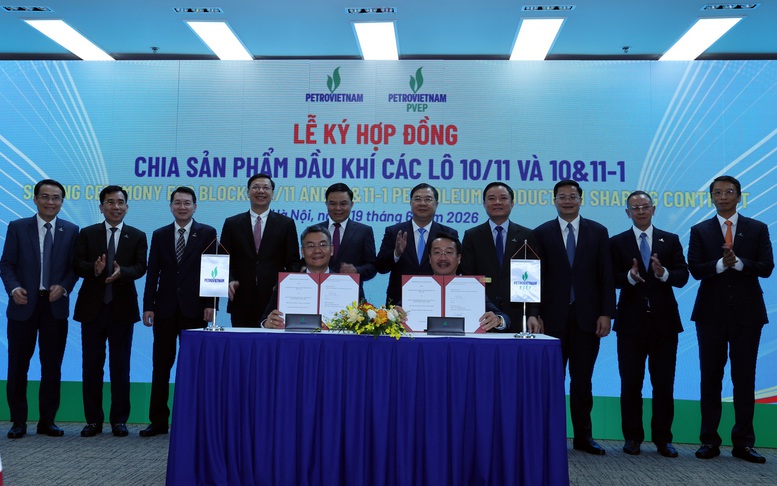 Phó Thủ tướng Thường trực Phạm Gia Túc chứng kiến ký kết 2 hợp đồng dầu khí quan trọng- Ảnh 1.