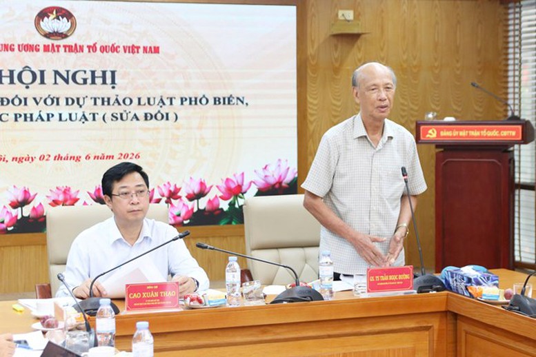 Làm rõ vai trò của MTTQ và các tổ chức thành viên trong phổ biến, giáo dục pháp luật- Ảnh 2.