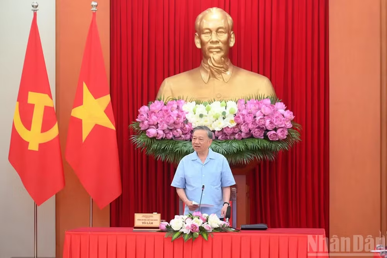 Kết luận của Tổng Bí thư, Chủ tịch nước về sơ kết 1 năm vận hành mô hình tổ chức tổng thể của hệ thống chính trị, mô hình chính quyền 3 cấp- Ảnh 1.