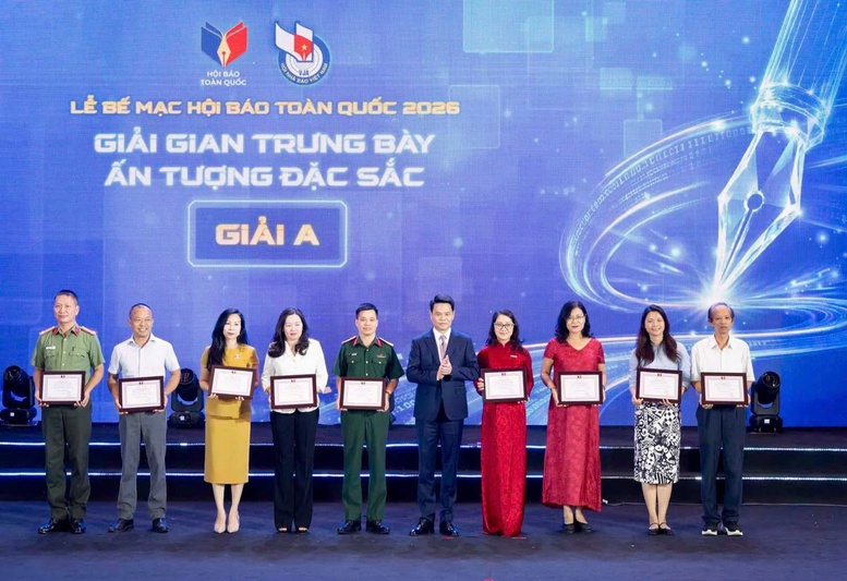 Báo điện tử Chính phủ đạt giải A - Gian trưng bày Ấn tượng đặc sắc tại Hội Báo toàn quốc 2026- Ảnh 3.