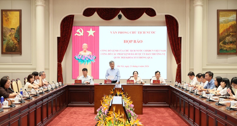 Công bố Lệnh của Chủ tịch nước về 2 Pháp lệnh sẽ có hiệu lực vào 1/7/2026- Ảnh 1.