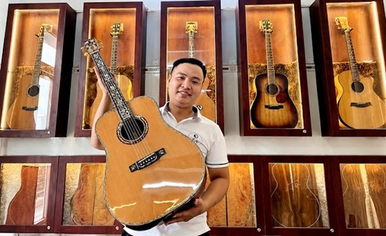 Guitar Custom Việt Nam và khát vọng đưa thương hiệu đàn Việt vươn tầm quốc tế- Ảnh 1.