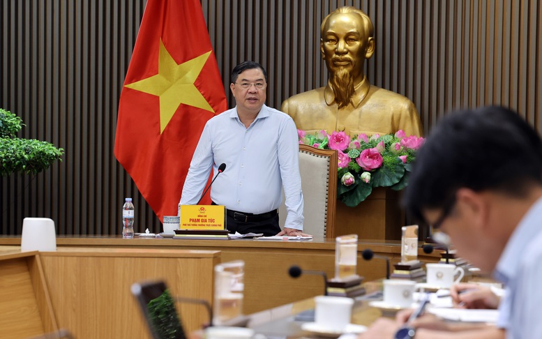 Phó Thủ tướng Thường trực Phạm Gia Túc: Hoàn thiện Nghị định mới để tái cơ cấu hệ thống kinh doanh xăng dầu, giảm khâu trung gian- Ảnh 8.