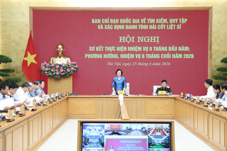 1.255 hài cốt liệt sĩ được tìm kiếm, quy tập trong hành trình tri ân- Ảnh 1.