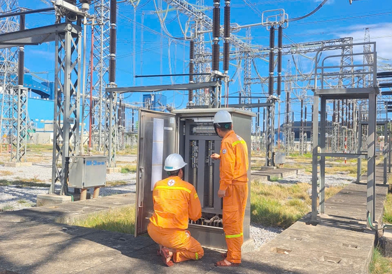 4 mạch 500 kV Bắc – Nam cung cấp gần 20% sản lượng điện cho miền Bắc trong cao điểm nắng nóng- Ảnh 2.