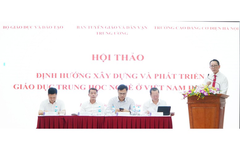 Xây dựng trung học nghề thành hướng giáo dục có chất lượng, có chuẩn mực, có giá trị xã hội