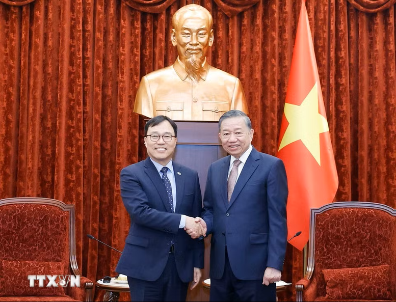 Tổng Bí thư, Chủ tịch nước Tô Lâm tiếp Đại sứ Hàn Quốc Choi Young Sam chào từ biệt- Ảnh 1.