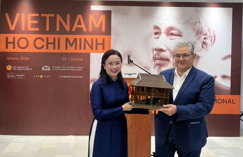 Lan tỏa di sản Hồ Chí Minh và Ngày Văn hoá Việt Nam tại Hy Lạp- Ảnh 1.