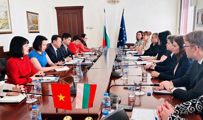 Tăng cường hợp tác tư pháp, trao đổi kinh nghiệm hòa giải giữa Việt Nam-Bulgaria- Ảnh 1.