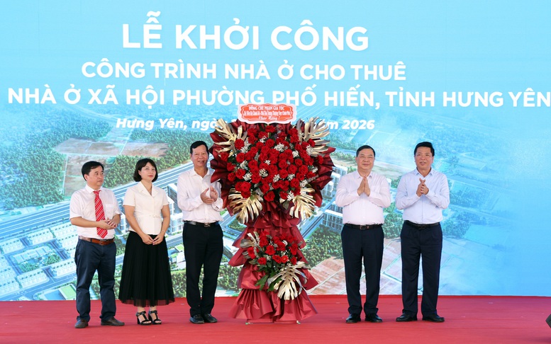 Phó Thủ tướng Thường trực Phạm Gia Túc dự khởi công 2 dự án nhà ở xã hội quy mô 7.840 căn hộ tại tỉnh Hưng Yên- Ảnh 5.