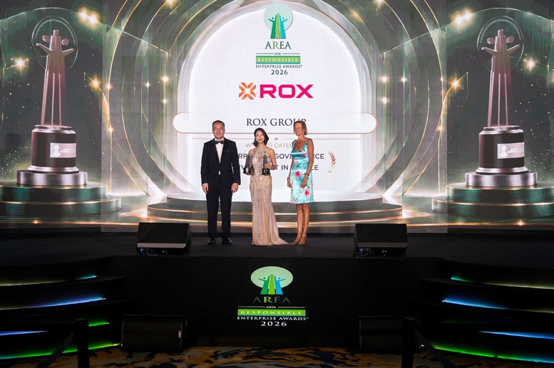ROX Group lần thứ tư được trao giải thưởng Doanh nghiệp trách nhiệm Châu Á- Ảnh 1.