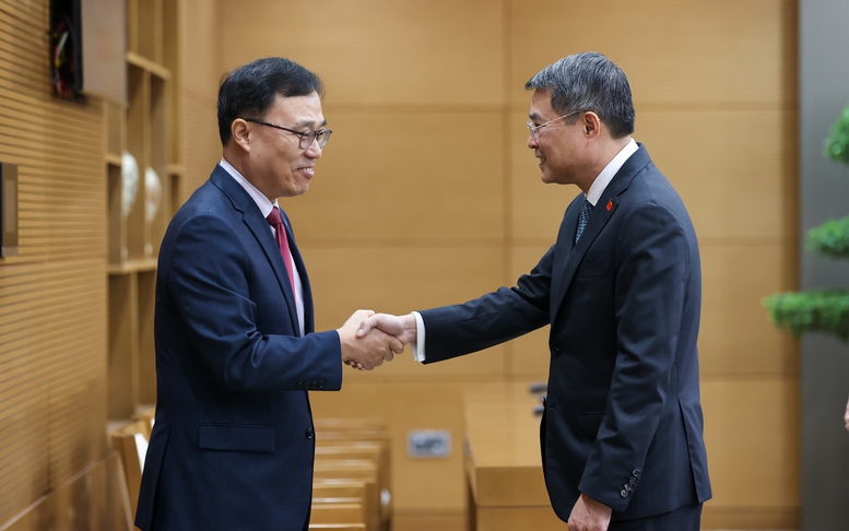 Thủ tướng Lê Minh Hưng tiếp Đại sứ Hàn Quốc: Hướng tới mục tiêu kim ngạch thương mại song phương 150 tỷ USD