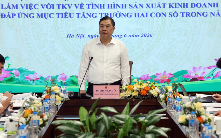 Phó Thủ tướng Thường trực Phạm Gia Túc làm việc với TKV về thúc đẩy tăng trưởng hai con số- Ảnh 1.