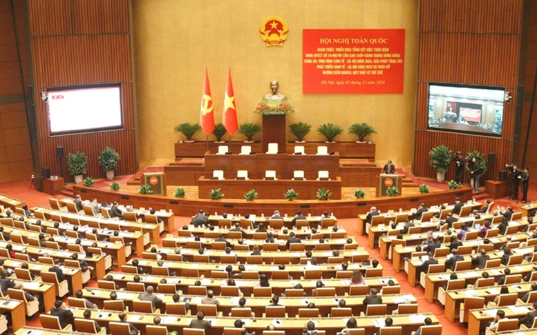 TRỰC TIẾP: Hội nghị toàn quốc quán triệt và triển khai Nghị quyết của Bộ Chính trị về phát triển kinh tế có vốn đầu tư nước ngoài