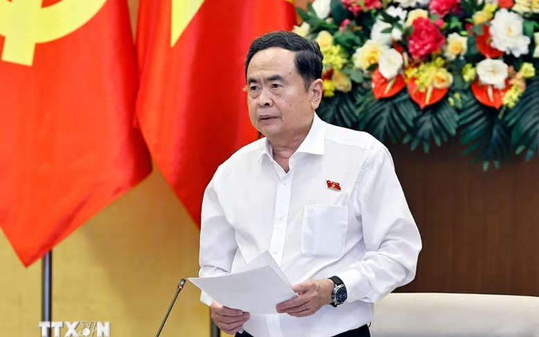 Chủ tịch Quốc hội Trần Thanh Mẫn: Tiếp tục thể hiện vai trò trung tâm trong thể chế hóa chủ trương của Đảng