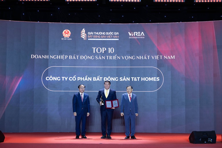 T&T Homes lập 'cú đúp' tại Giải thưởng Quốc gia Bất động sản Việt Nam lần thứ II- Ảnh 1.