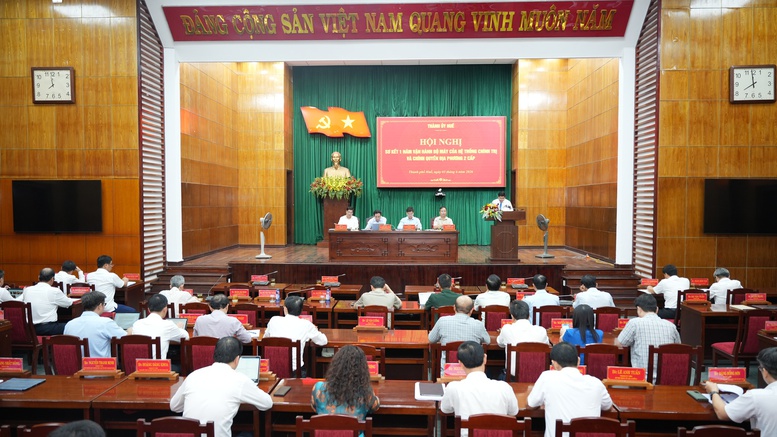 TP. Huế sơ kết 1 năm vận hành mô hình chính quyền địa phương 2 cấp- Ảnh 2.