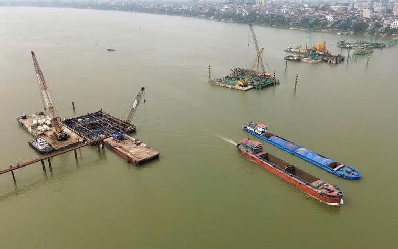 Hà Nội: Đẩy nhanh thi công 7 cầu vượt sông Hồng, hoàn thành trong năm 2027