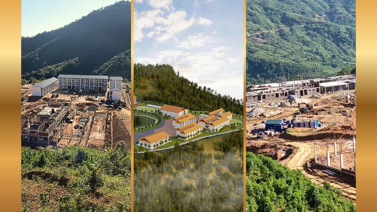 Chạy đua hoàn thành trường nội trú trước năm học mới- Ảnh 1.