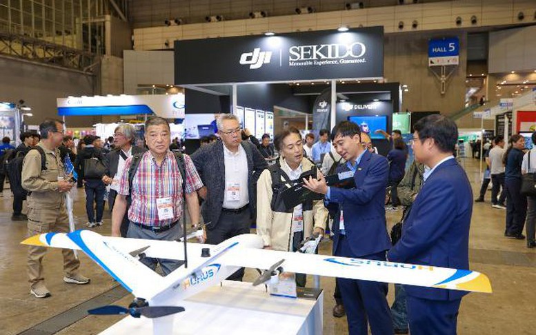 Hệ sinh thái UAV “Make in Vietnam” ghi dấu ấn tại Japan Drone Expo 2026