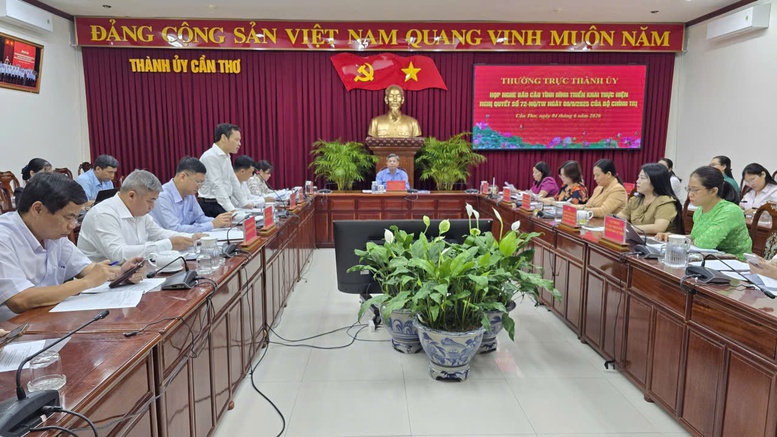 Cần Thơ tìm lời giải cho bài toán mức sinh thấp và già hóa dân số- Ảnh 1.