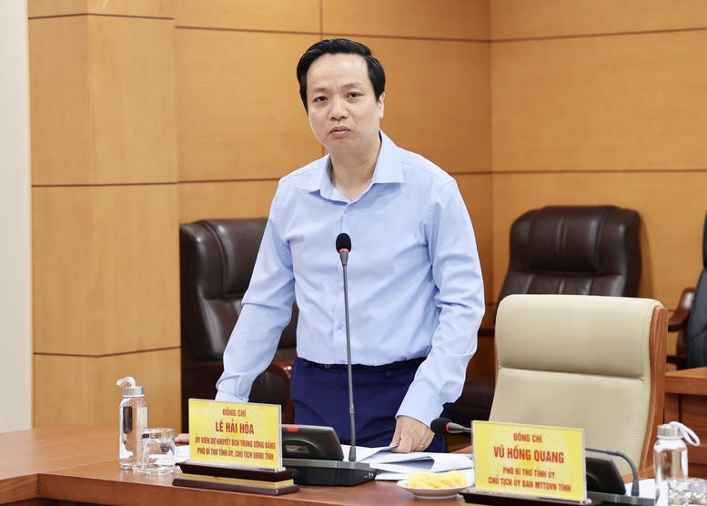 Phó Thủ tướng Lê Tiến Châu: Cao Bằng khó khăn về nguồn lực, nhưng không được 'khó' về quyết tâm và cách làm- Ảnh 7.