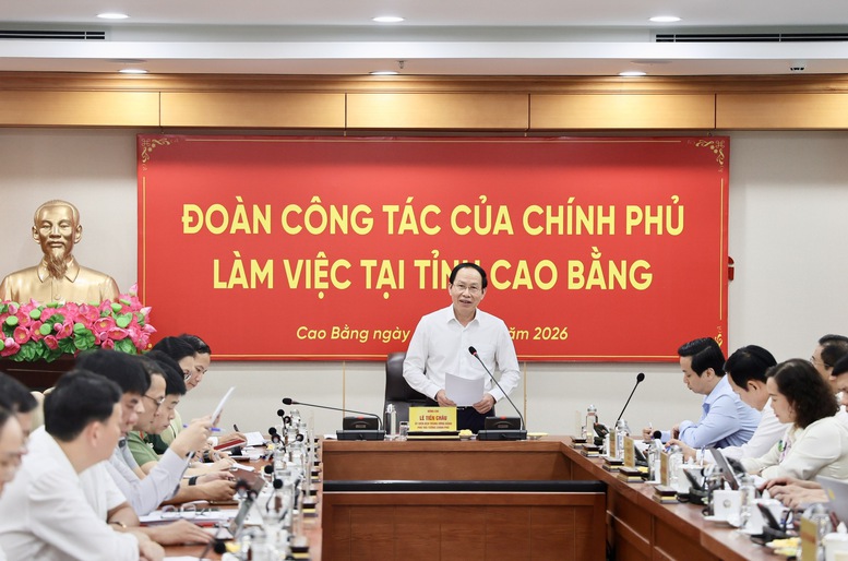 Phó Thủ tướng Lê Tiến Châu: Cao Bằng khó khăn về nguồn lực, nhưng không được 'khó' về quyết tâm và cách làm- Ảnh 10.