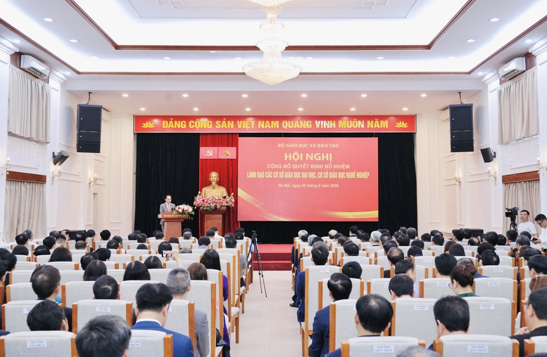 Kiện toàn 146 lãnh đạo tại 51 cơ sở giáo dục- Ảnh 1.