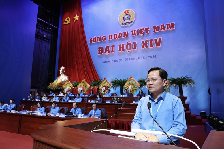 Ông Nguyễn Anh Tuấn tái đắc cử Chủ tịch Tổng LĐLĐ Việt Nam- Ảnh 1.