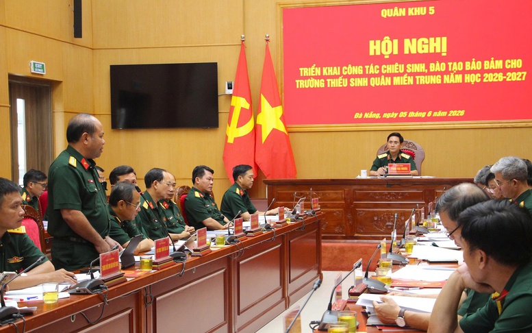 Trường Thiếu sinh quân miền Trung thu hút thí sinh tham gia dự tuyển