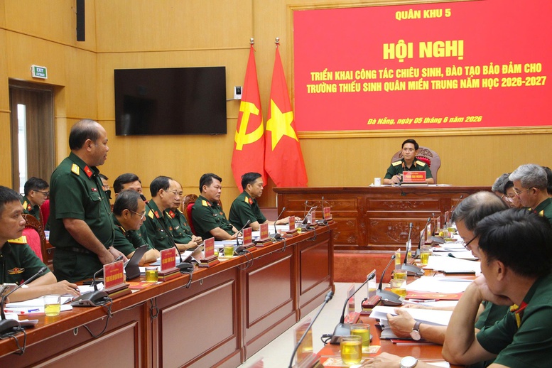 Trường Thiếu sinh quân miền Trung thu hút thí sinh tham gia dự tuyển- Ảnh 1.