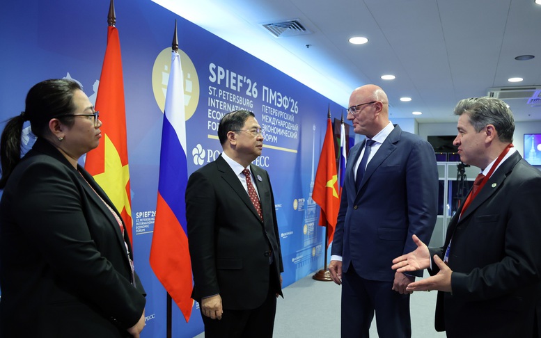 Phó Thủ tướng Thường trực Phạm Gia Túc làm việc với Phó Thủ tướng Chernyshenko và tiếp một số doanh nghiệp Nga
