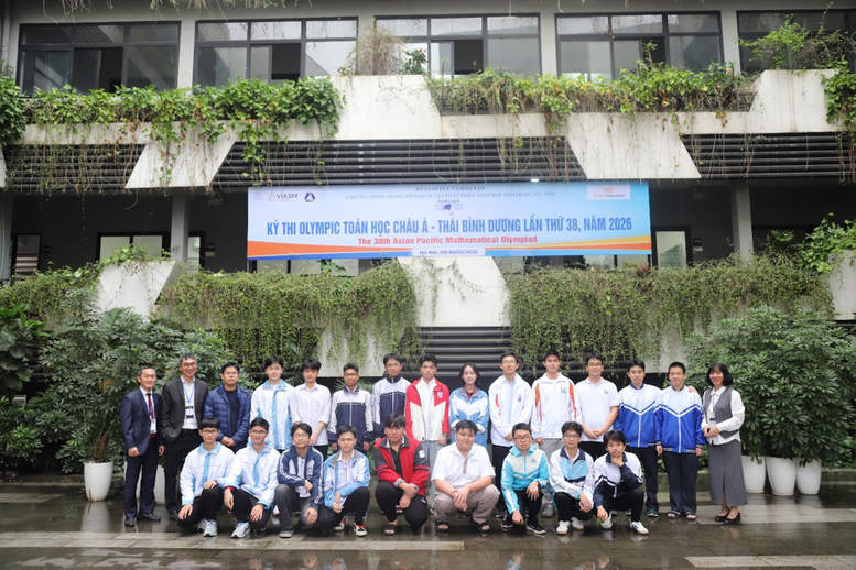Việt Nam giành 1 huy chương vàng ở Olympic Toán châu Á- Ảnh 1.