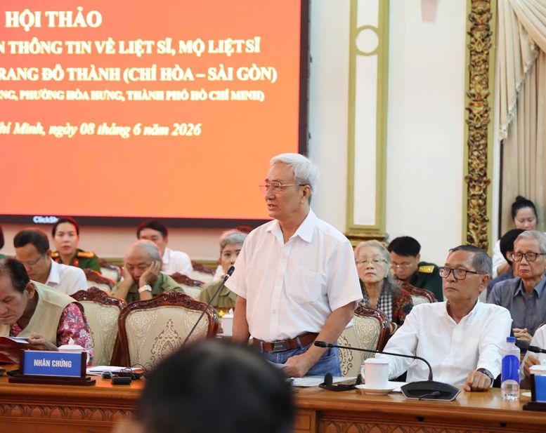 Phó Thủ tướng Phạm Thị Thanh Trà dự Hội thảo đặc biệt xác minh thông tin về khu mộ liệt sĩ tập thể tại Công viên Lê Thị Riêng- Ảnh 4.